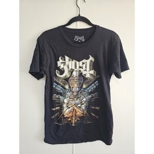 Ghost Papa Emeritus Shirt Mens Medium Black Metal Band Graphic Tee T-Shirt